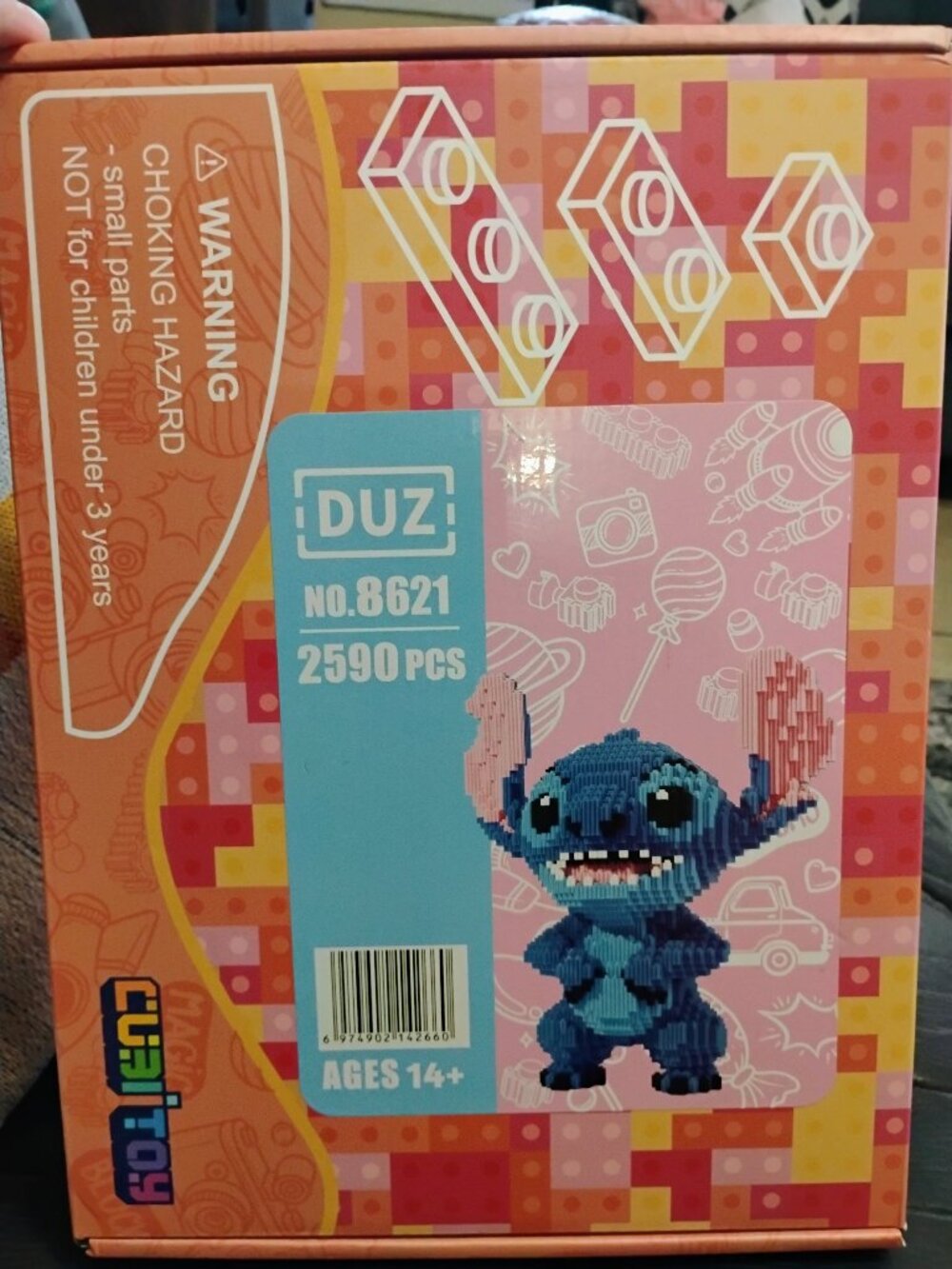 Cubi Toy Stitch Building Blocks Set
